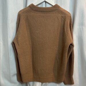 Everlane The Oversized Alpaca Crew - Warm Taupe Small